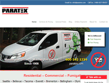 Tablet Screenshot of paratex.com